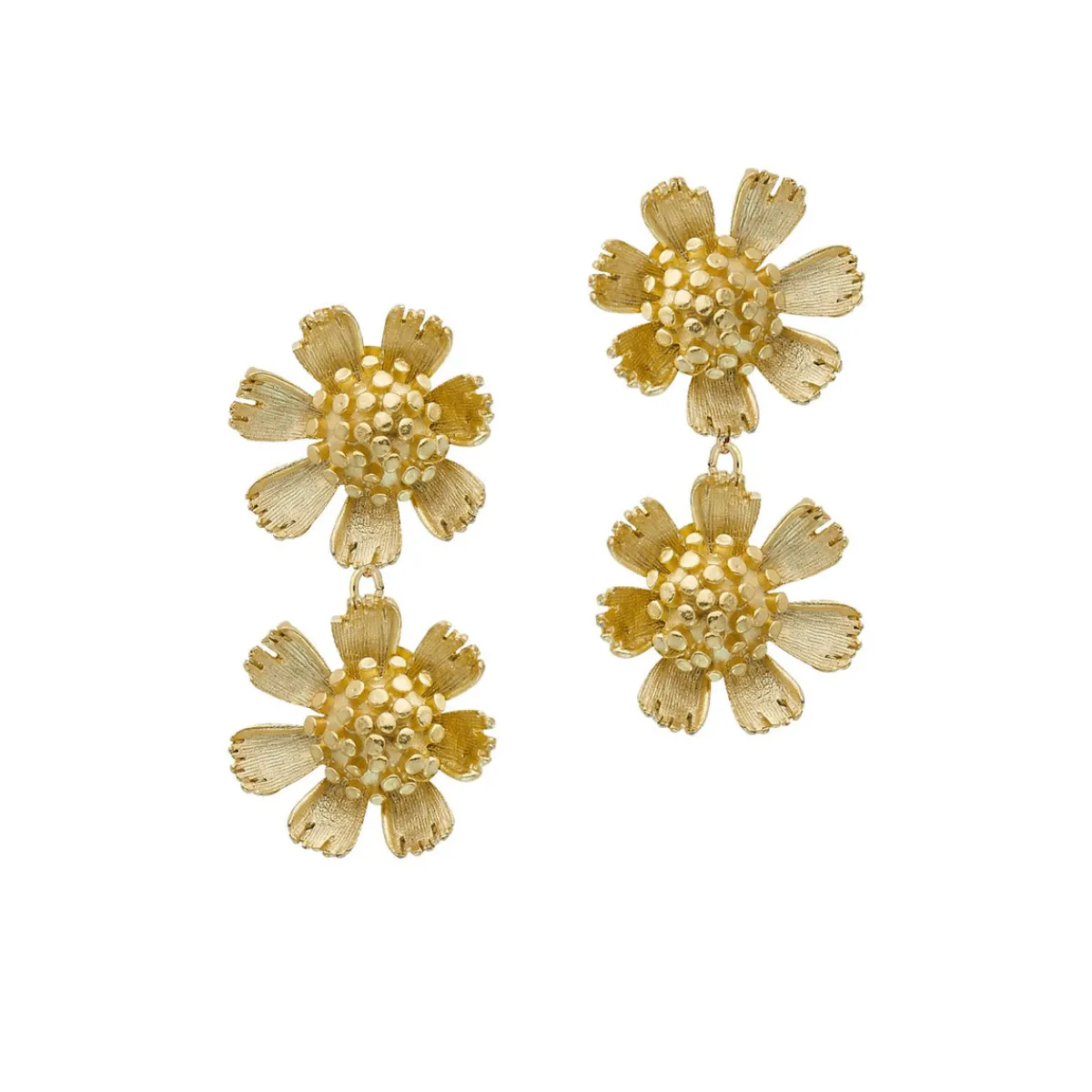 Doubled Up Buttercup Earrings|Susan Shaw
