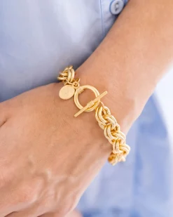 Double Link Chain Bracelet|Susan Shaw Online