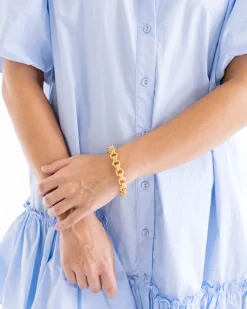 Double Link Chain Bracelet|Susan Shaw Online
