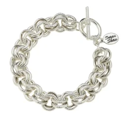Double Link Chain Bracelet|Susan Shaw Online
