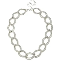 Double Loop Chain Necklace|Susan Shaw Clearance