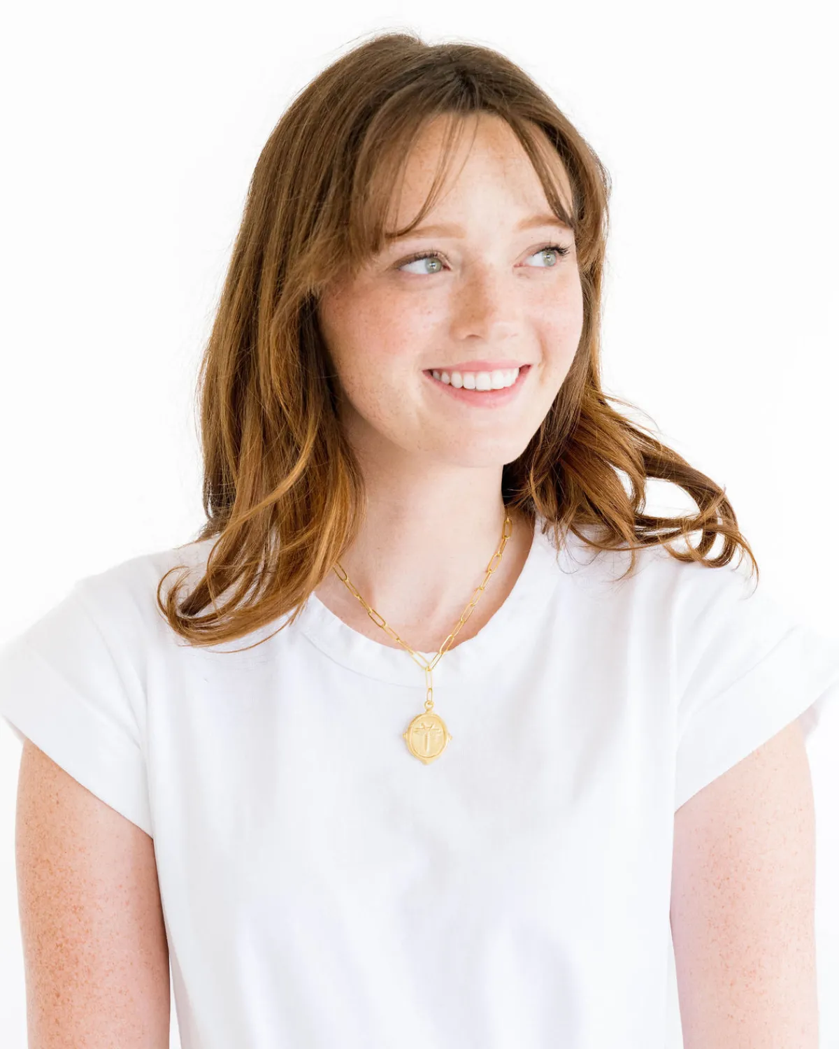 Dragonfly Paperclip Necklace|Susan Shaw