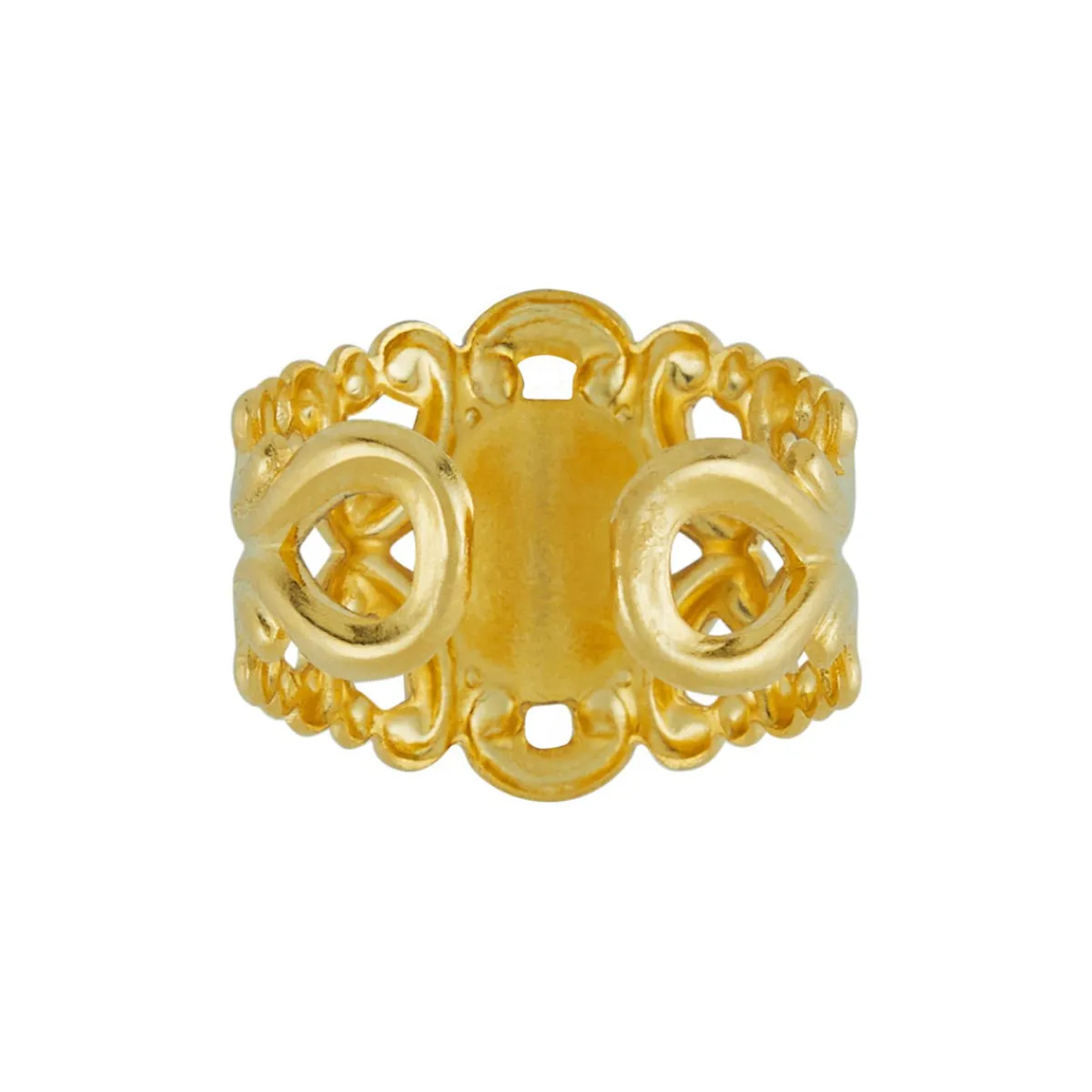 Dutch Coin and Pearl Ring|Susan Shaw Best