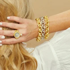 Dutch Coin and Pearl Ring|Susan Shaw Best