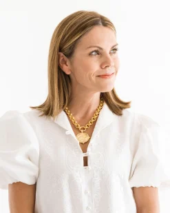 Elephant Intaglio Necklace|Susan Shaw Hot
