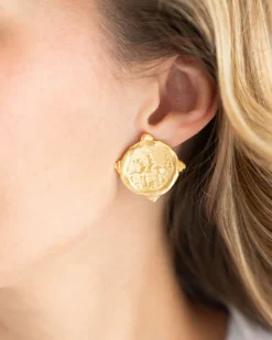 Equestrian Intaglio Studs|Susan Shaw Best