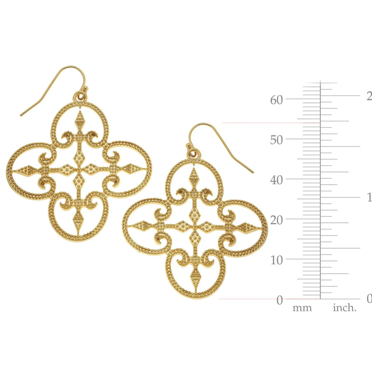 Filigree Clover Earrings|Susan Shaw