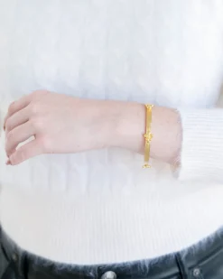 Fleur De Lis Bangle|Susan Shaw Discount