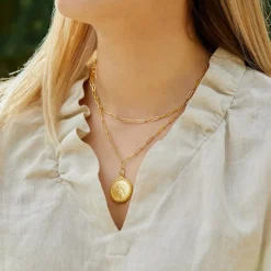 Franc Paperclip Necklace|Susan Shaw Online