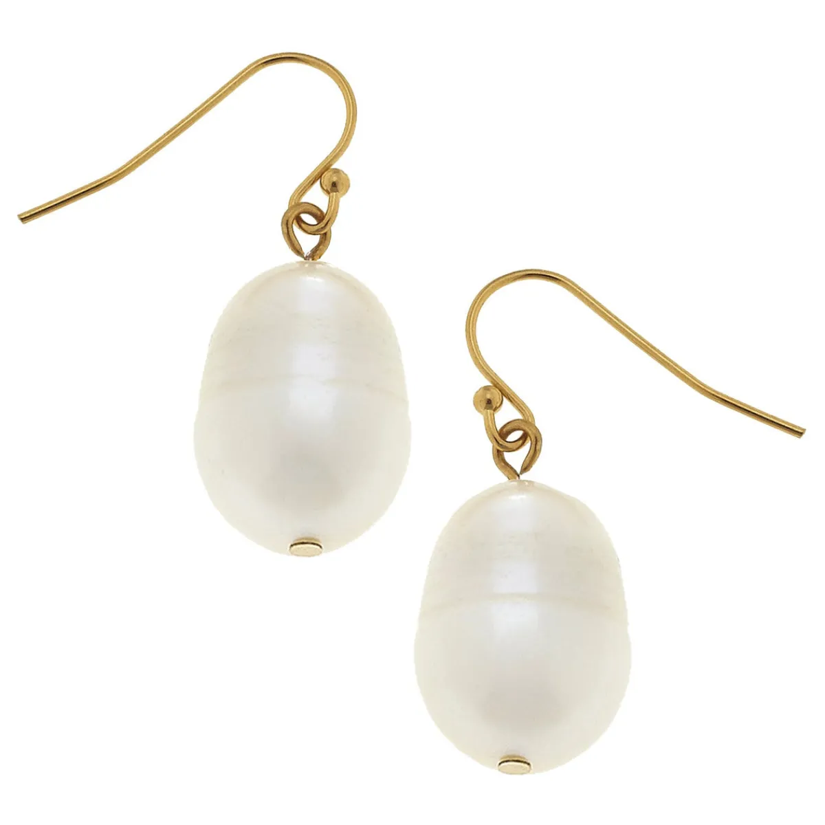 Freshwater Pearl Drop Earrings|Susan Shaw Sale