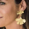 Ginkgo Earrings|Susan Shaw