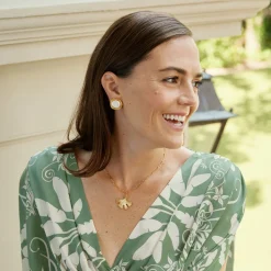 Ginkgo Paperclip Necklace|Susan Shaw Best