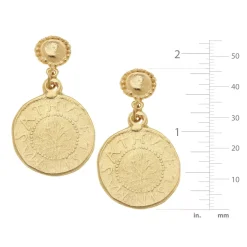 Greek Coin Earrings|Susan Shaw Best