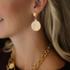 Greek Coin Earrings|Susan Shaw Best