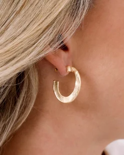 Hammered Hoops|Susan Shaw Outlet