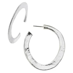 Hammered Hoops|Susan Shaw Outlet