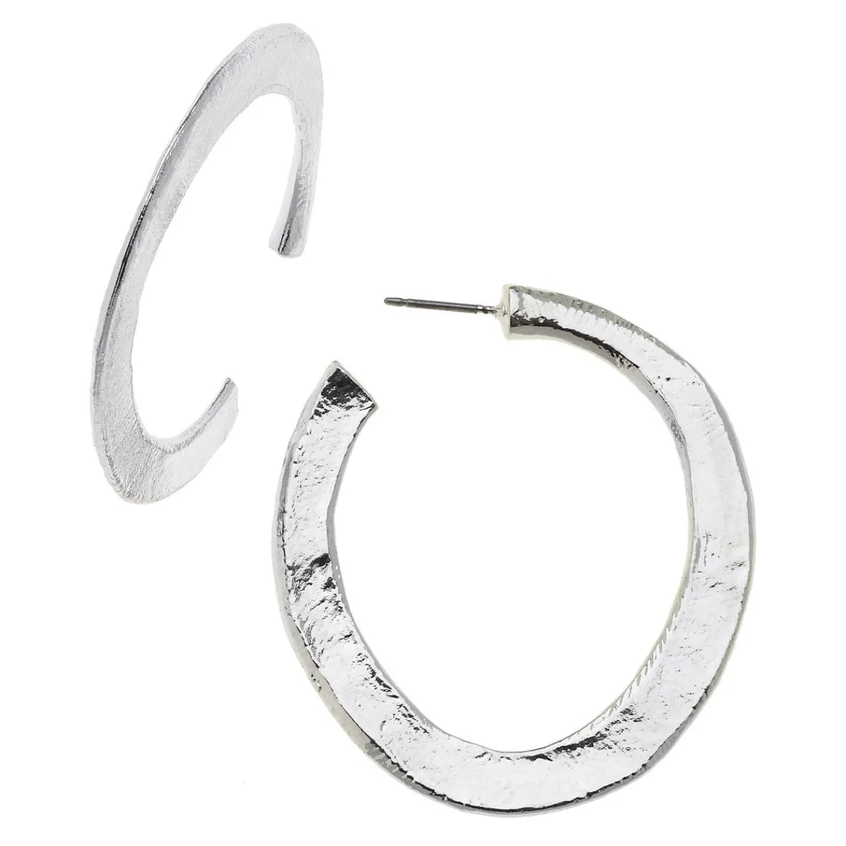 Hammered Hoops|Susan Shaw Outlet