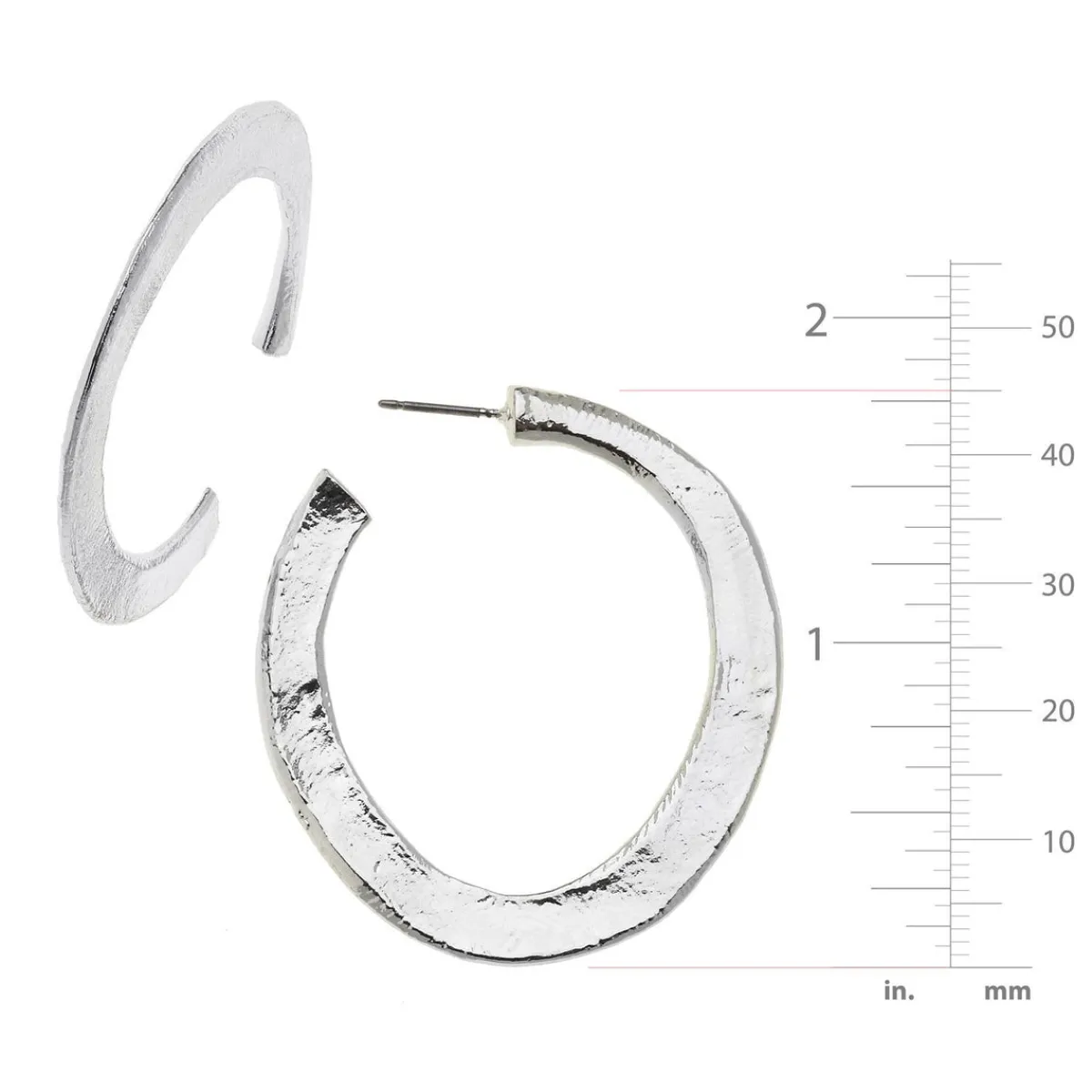 Hammered Hoops|Susan Shaw Outlet