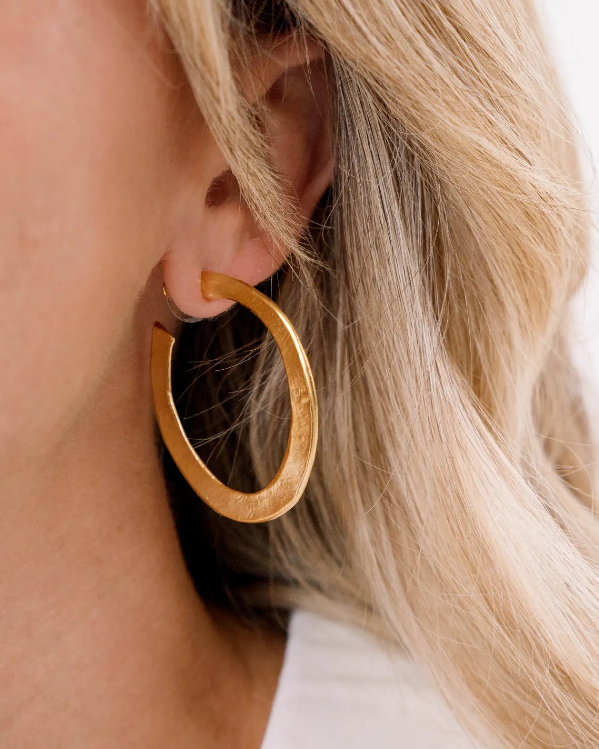 Hammered Hoops|Susan Shaw Outlet