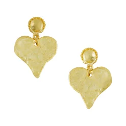 Heart Drop Earrings|Susan Shaw Best