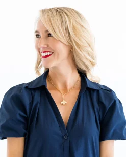 Honey Bee Paperclip Necklace|Susan Shaw Online