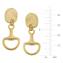 Horse Bit Earrings|Susan Shaw Outlet