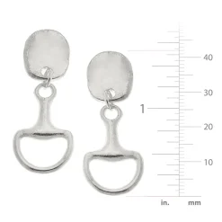 Horse Bit Earrings|Susan Shaw Outlet