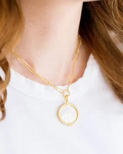 Ida Jerusalem Cross Necklace|Susan Shaw Outlet