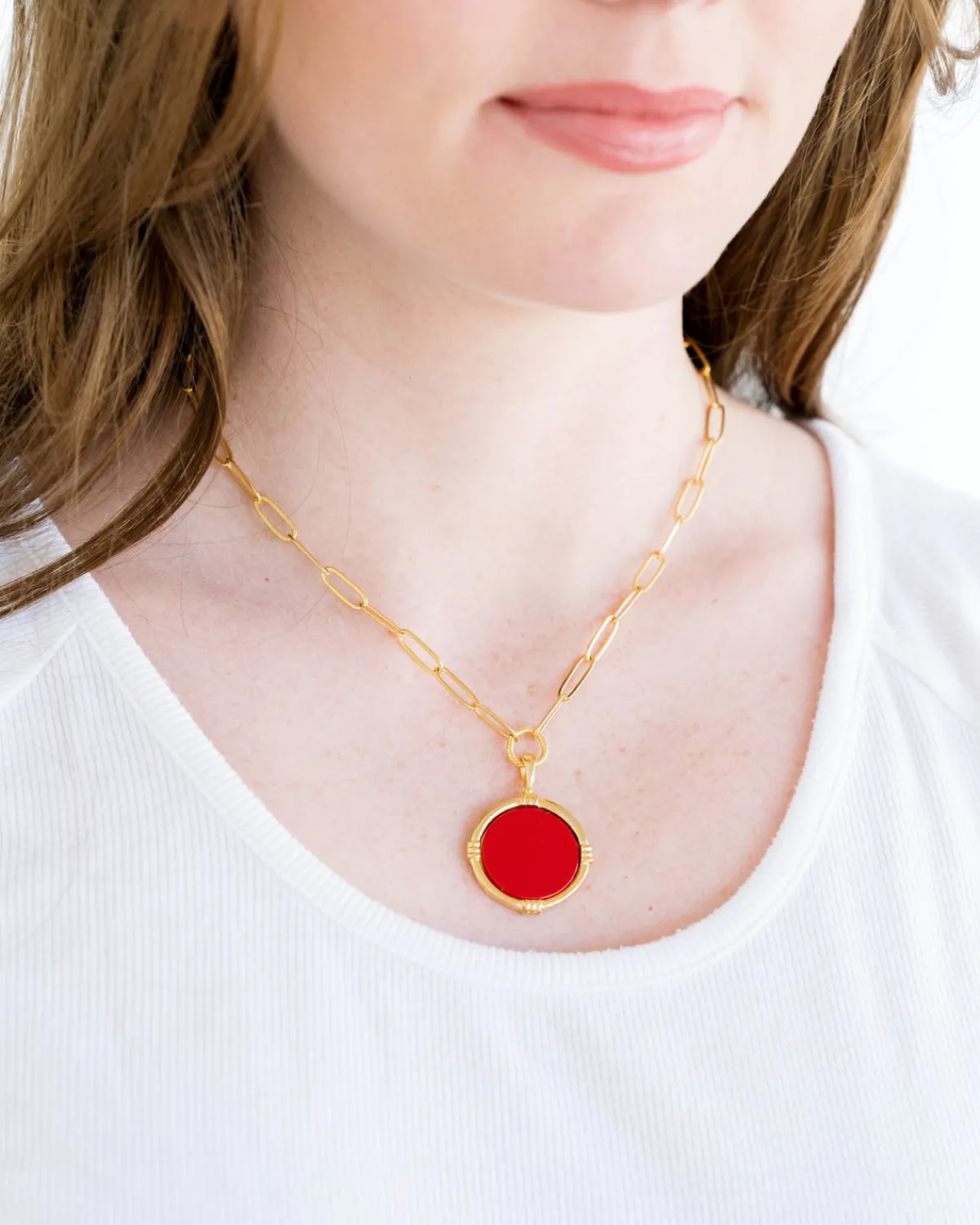 Ida Paperclip Necklace|Susan Shaw New