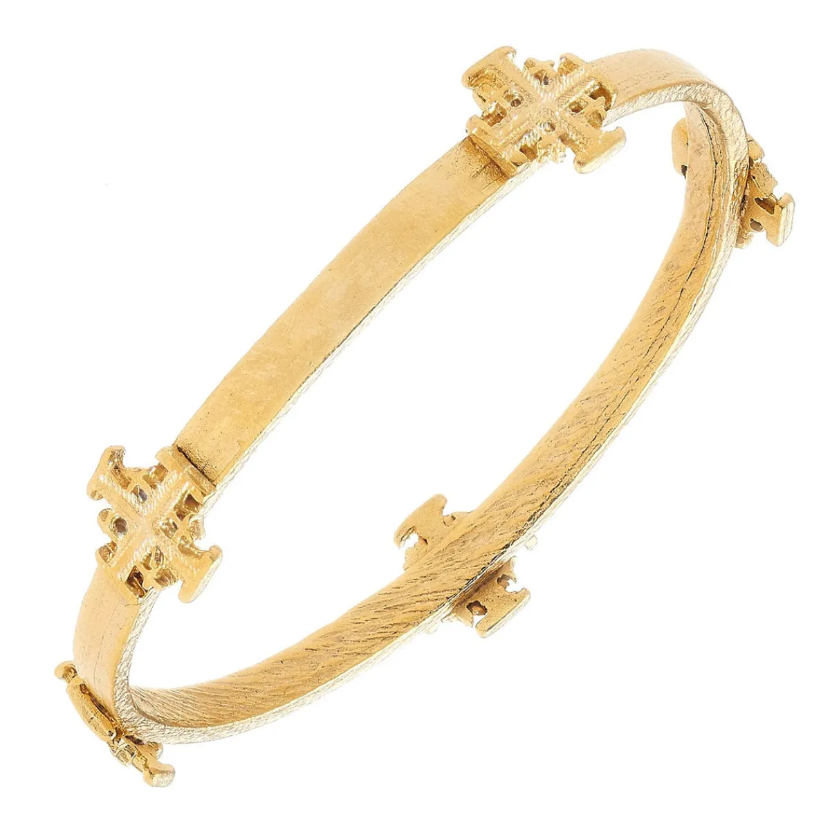Jerusalem Cross Bangle|Susan Shaw Discount