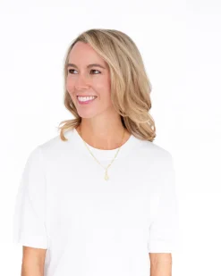 Jerusalem Cross Paperclip Necklace|Susan Shaw Online