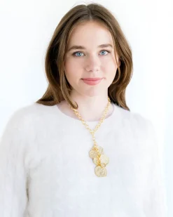 Layered Coin Necklace|Susan Shaw New