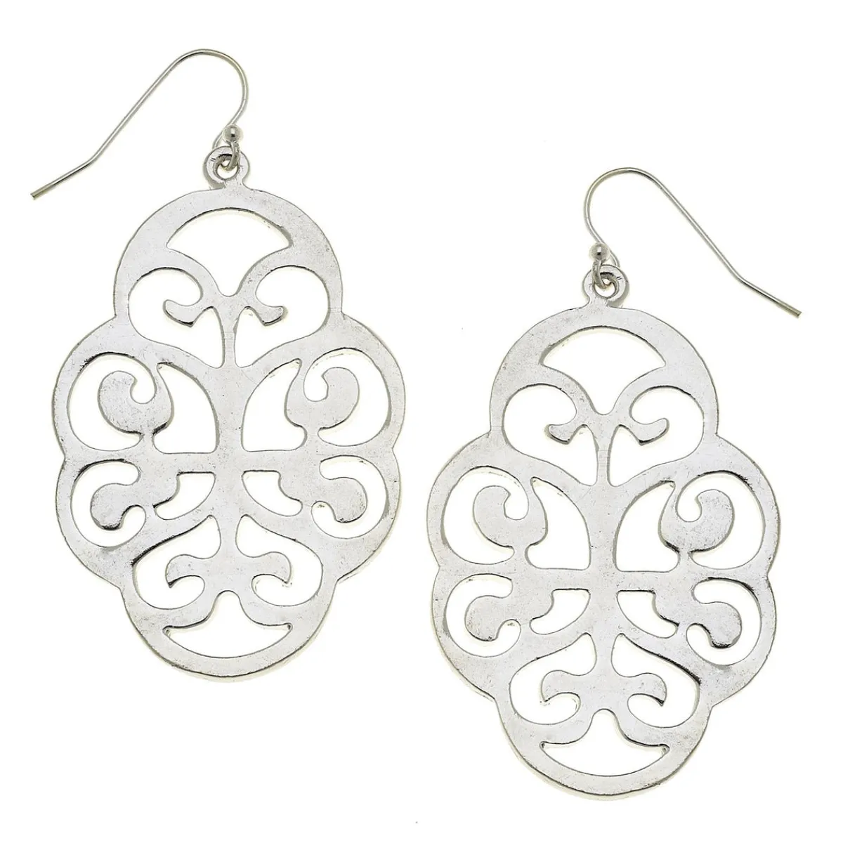 Leaf Cut Out Earrings|Susan Shaw Sale