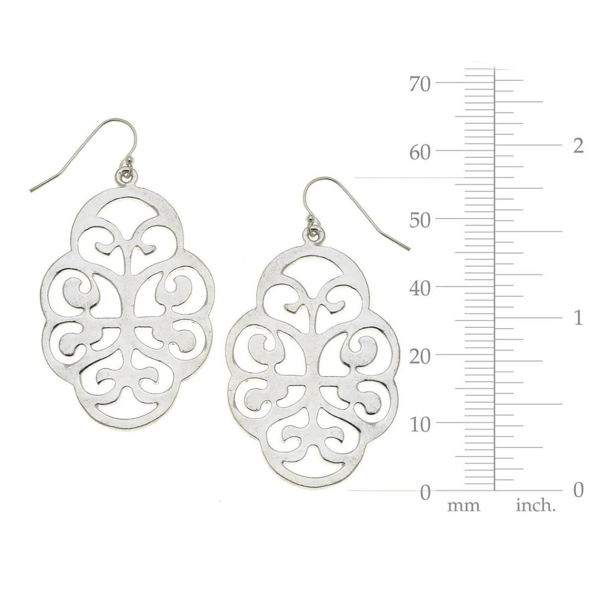Leaf Cut Out Earrings|Susan Shaw Sale