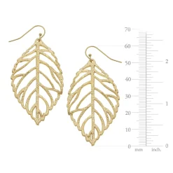 Leaf Earrings|Susan Shaw Sale