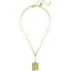 Lock Stamp Necklace|Susan Shaw Clearance