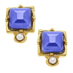 London Studs|Susan Shaw Outlet