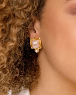 London Studs|Susan Shaw Outlet