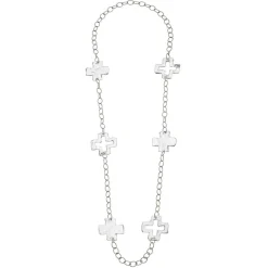 Long Cross Chain Necklace|Susan Shaw Best