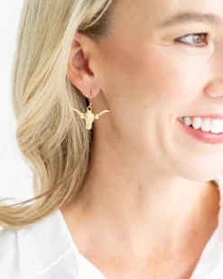 Longhorn Drop Earrings|Susan Shaw New