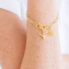Longhorn Paperclip Bracelet|Susan Shaw Online