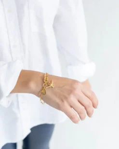 Longhorn Paperclip Bracelet|Susan Shaw Online