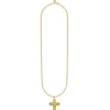 Long Jerusalem Cross Necklace|Susan Shaw Clearance
