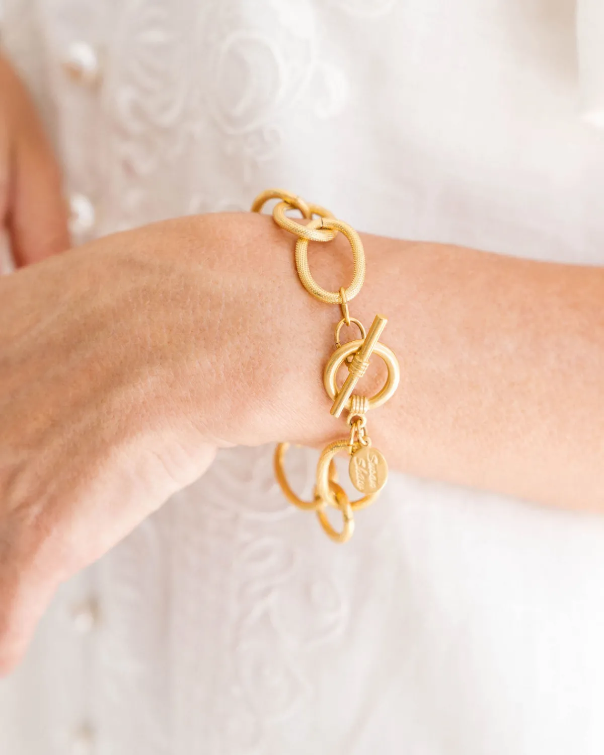 Loop Chain Bracelet|Susan Shaw Sale