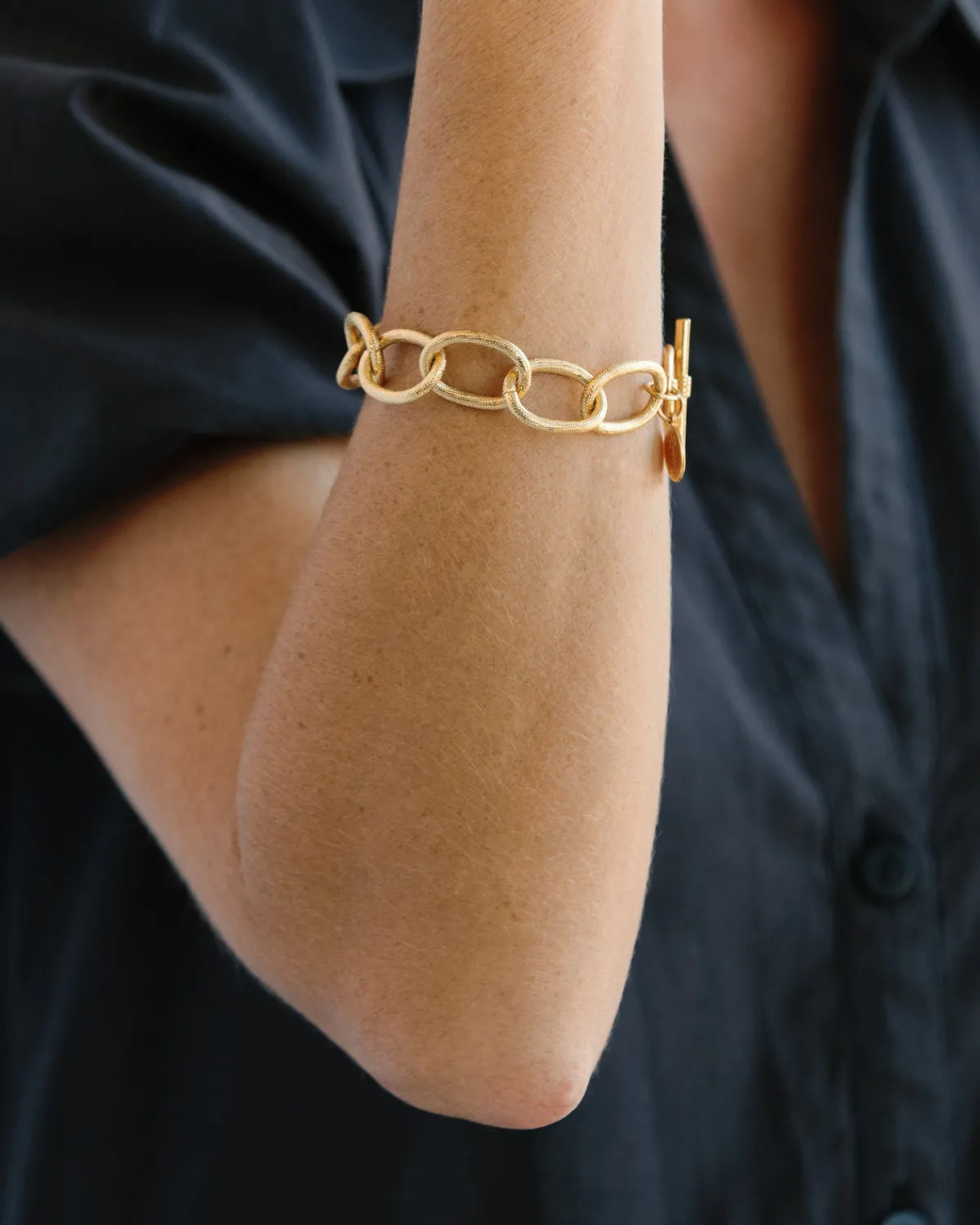 Loop Chain Bracelet|Susan Shaw Sale