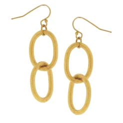 Loop Chain Earrings|Susan Shaw