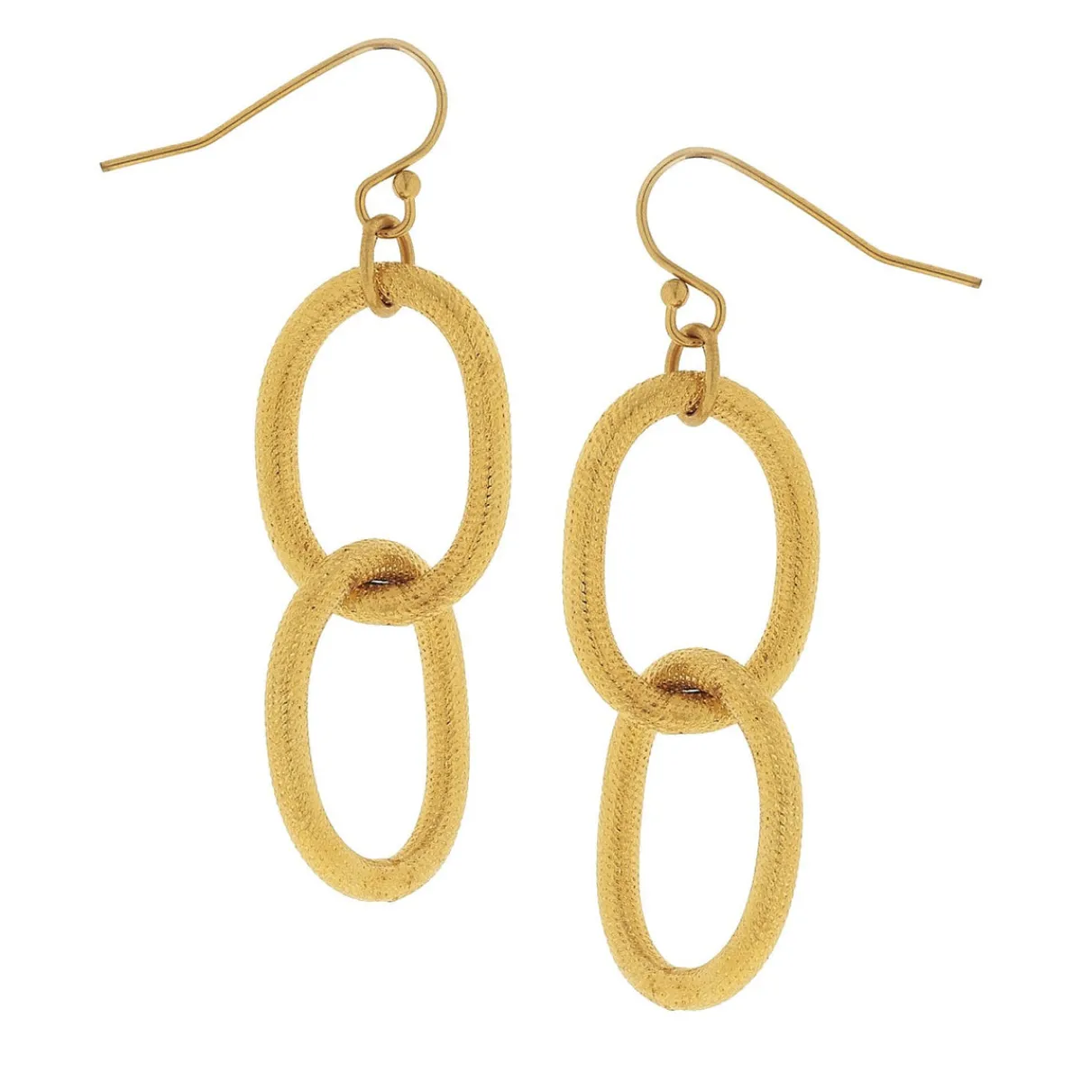 Loop Chain Earrings|Susan Shaw