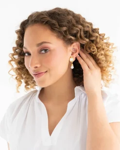 Madeline Pearl Drop Earrings|Susan Shaw Online