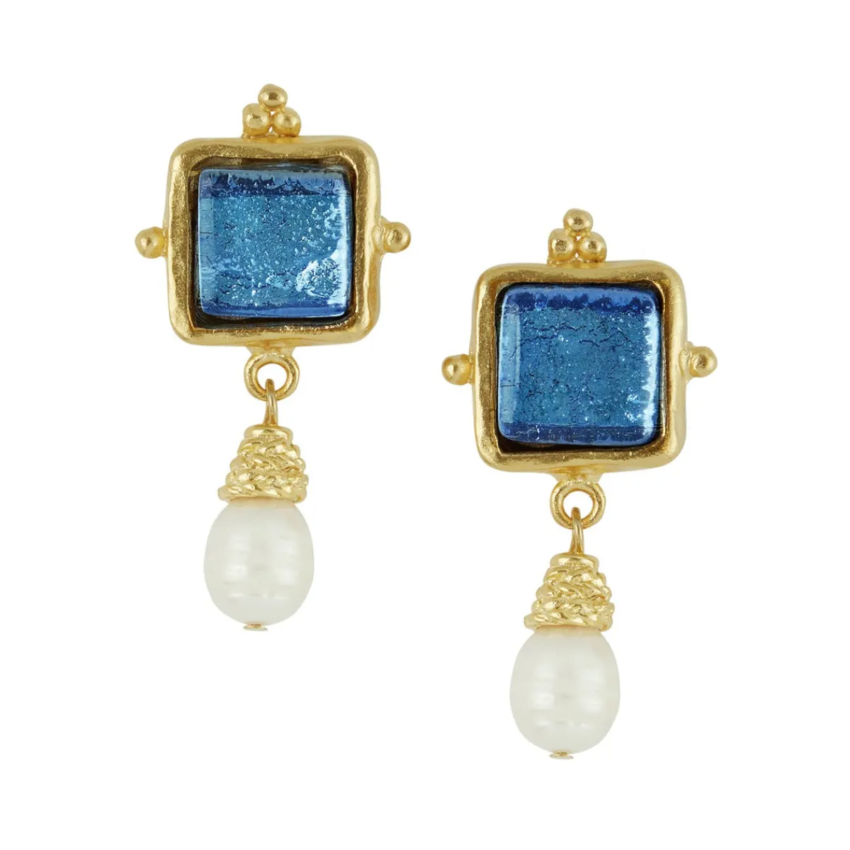Madeline Pearl Drop Earrings|Susan Shaw Online