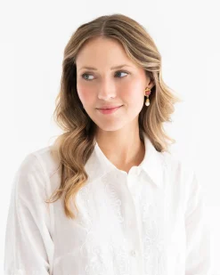 Madeline Pearl Drop Earrings|Susan Shaw Online